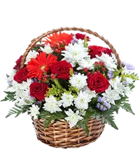 Composizione di fiori freschi